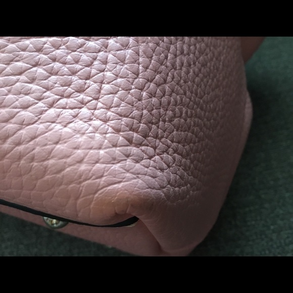 Rare! pale pink Dooney & Bourke Flynn bag in pebbled leather! No longer made! - Picture 8 of 11